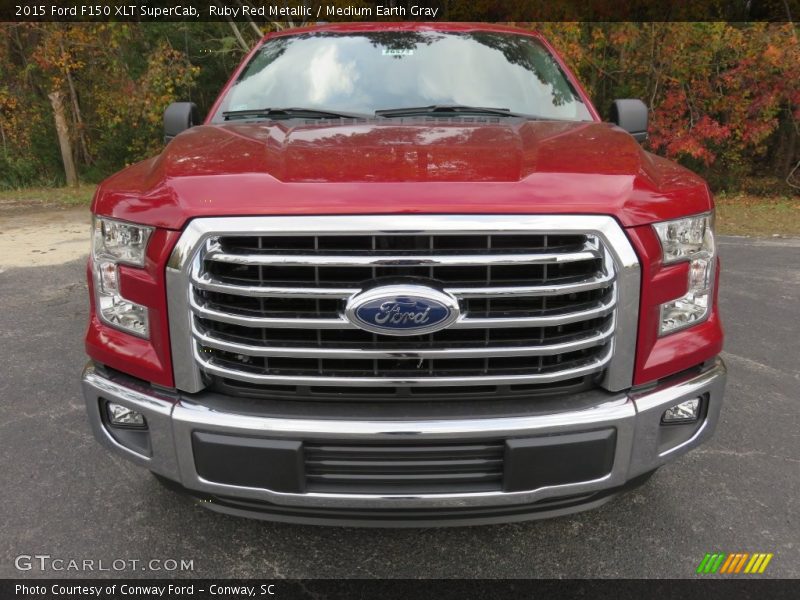  2015 F150 XLT SuperCab Ruby Red Metallic