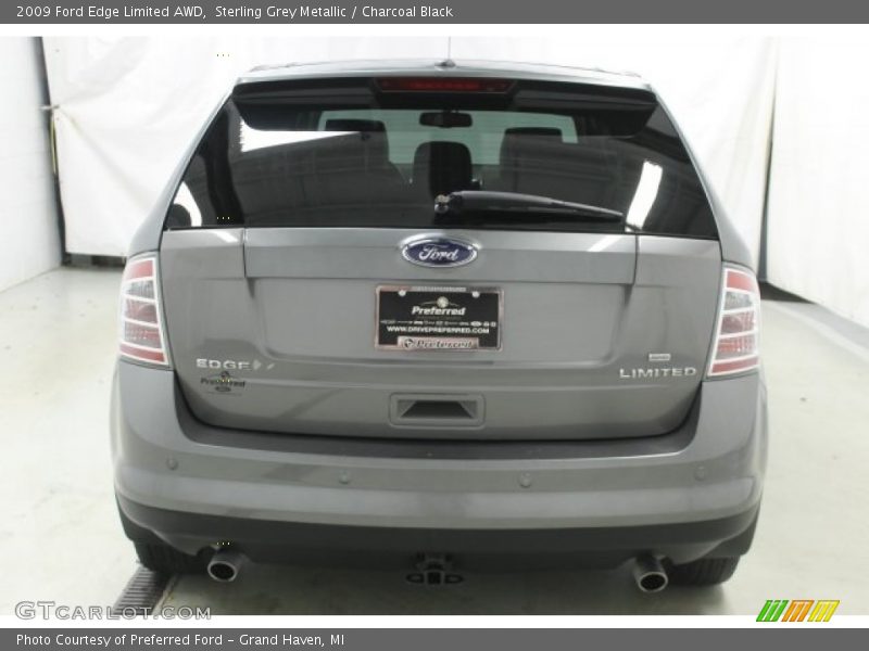 Sterling Grey Metallic / Charcoal Black 2009 Ford Edge Limited AWD