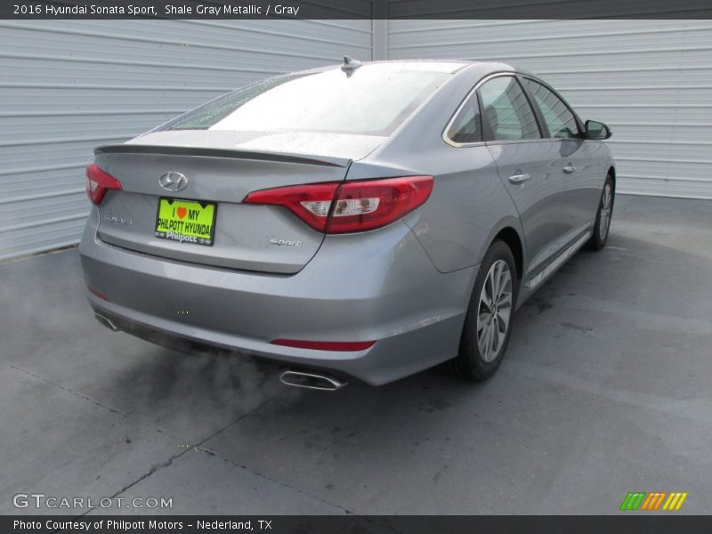 Shale Gray Metallic / Gray 2016 Hyundai Sonata Sport
