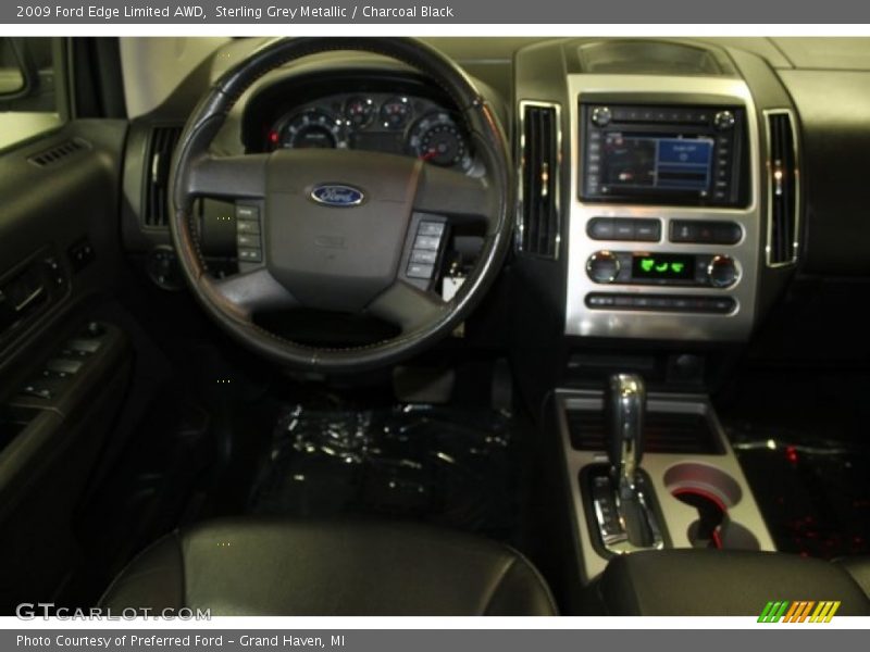 Sterling Grey Metallic / Charcoal Black 2009 Ford Edge Limited AWD
