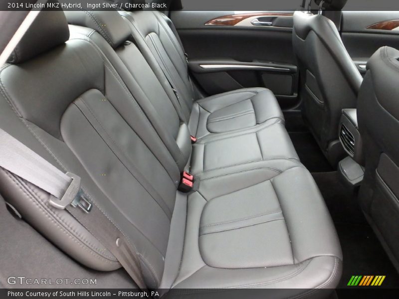 Ingot Silver / Charcoal Black 2014 Lincoln MKZ Hybrid