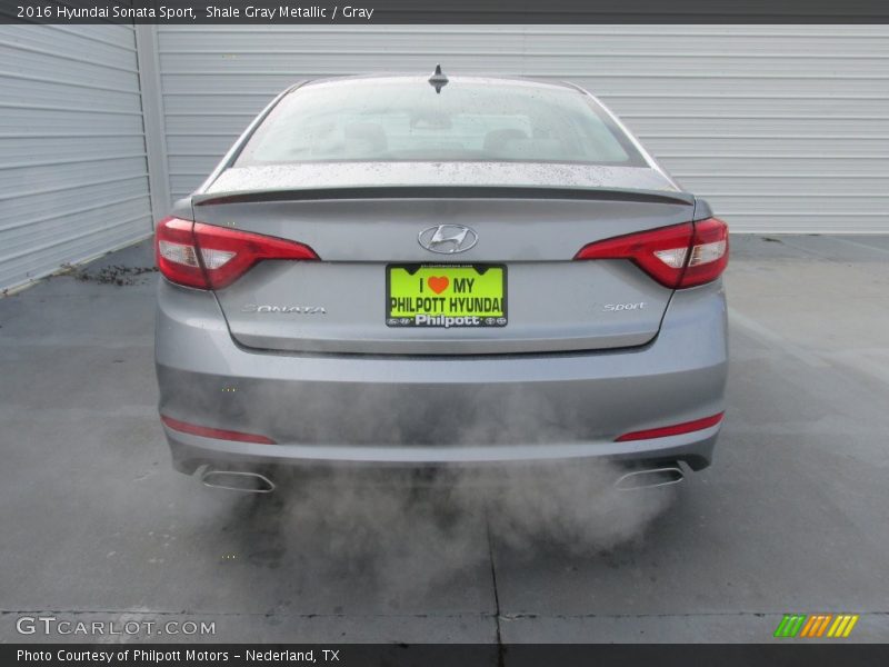 Shale Gray Metallic / Gray 2016 Hyundai Sonata Sport