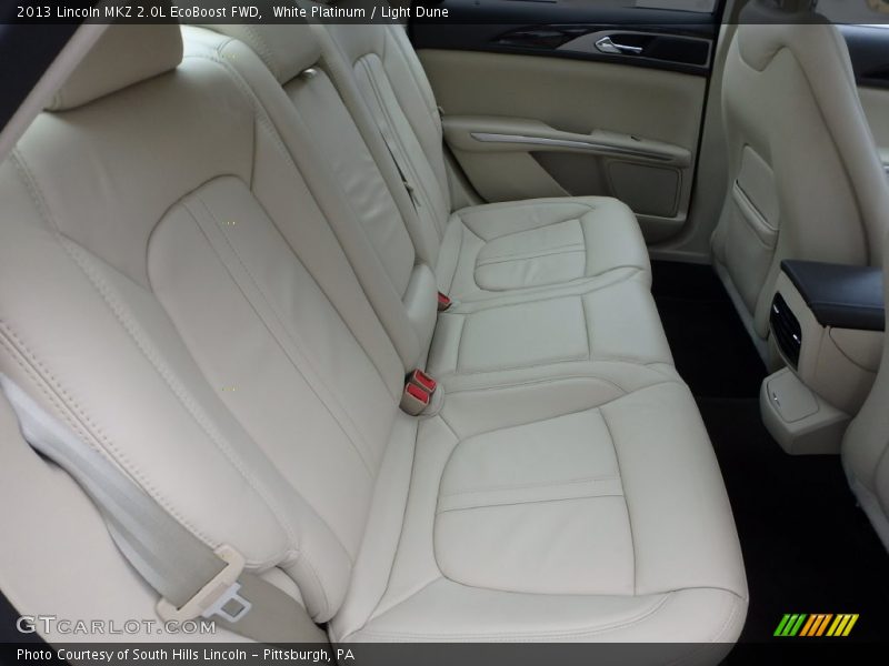 White Platinum / Light Dune 2013 Lincoln MKZ 2.0L EcoBoost FWD
