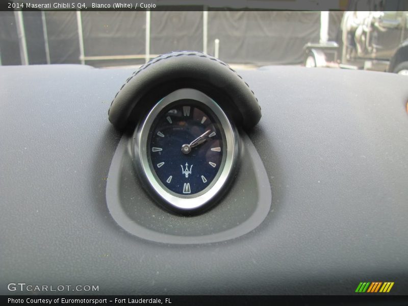 Bianco (White) / Cuoio 2014 Maserati Ghibli S Q4