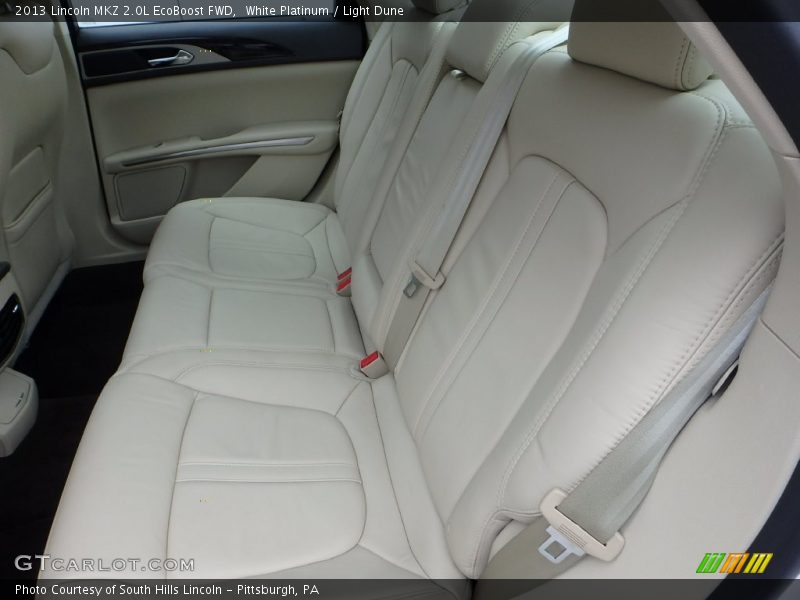 White Platinum / Light Dune 2013 Lincoln MKZ 2.0L EcoBoost FWD