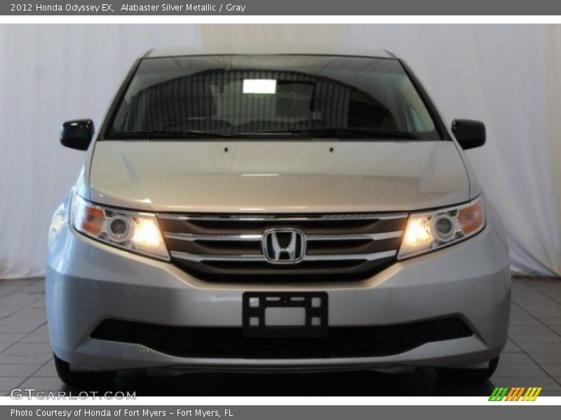 Alabaster Silver Metallic / Gray 2012 Honda Odyssey EX