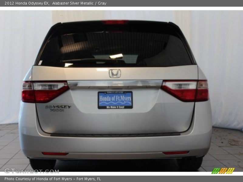 Alabaster Silver Metallic / Gray 2012 Honda Odyssey EX