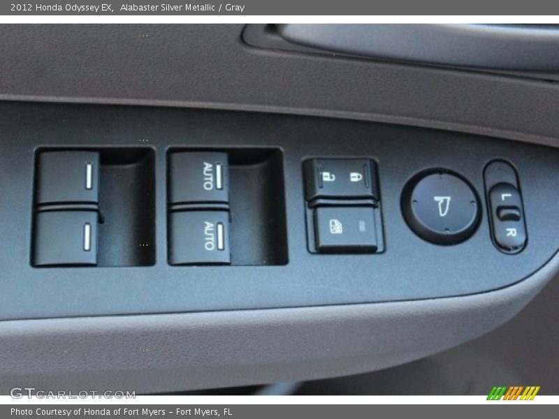 Alabaster Silver Metallic / Gray 2012 Honda Odyssey EX
