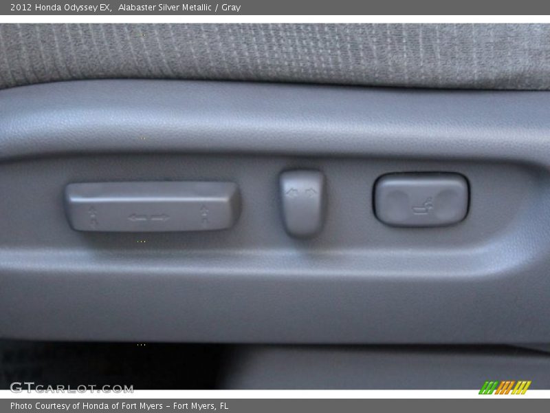 Alabaster Silver Metallic / Gray 2012 Honda Odyssey EX