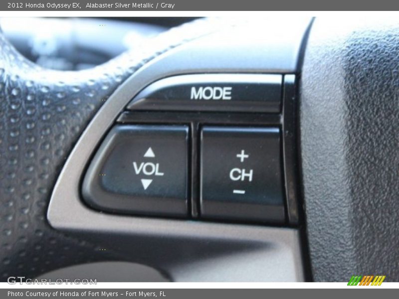 Alabaster Silver Metallic / Gray 2012 Honda Odyssey EX