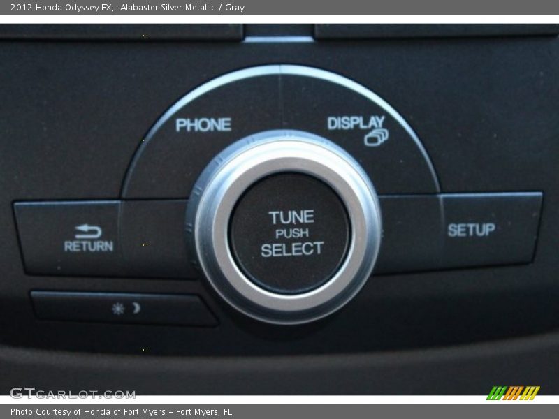 Alabaster Silver Metallic / Gray 2012 Honda Odyssey EX