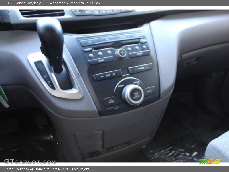 Alabaster Silver Metallic / Gray 2012 Honda Odyssey EX