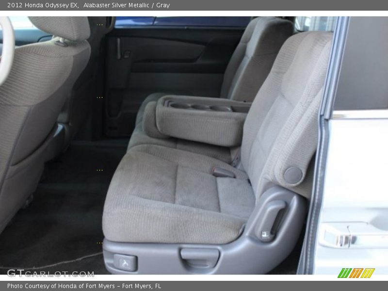 Alabaster Silver Metallic / Gray 2012 Honda Odyssey EX