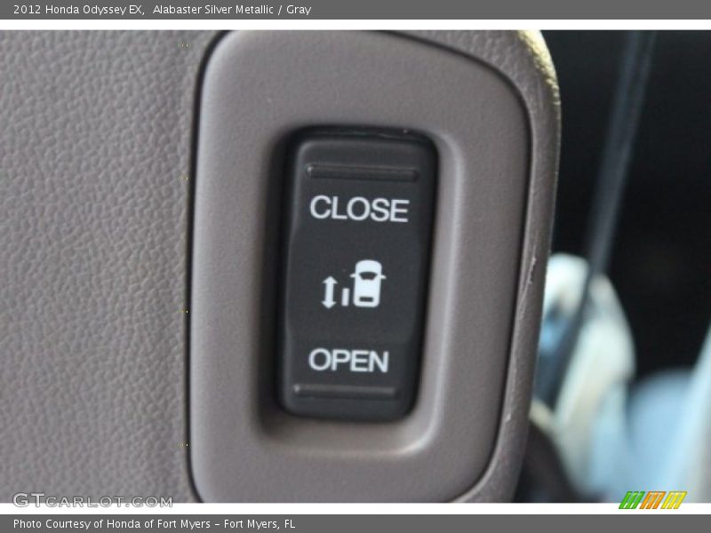 Alabaster Silver Metallic / Gray 2012 Honda Odyssey EX
