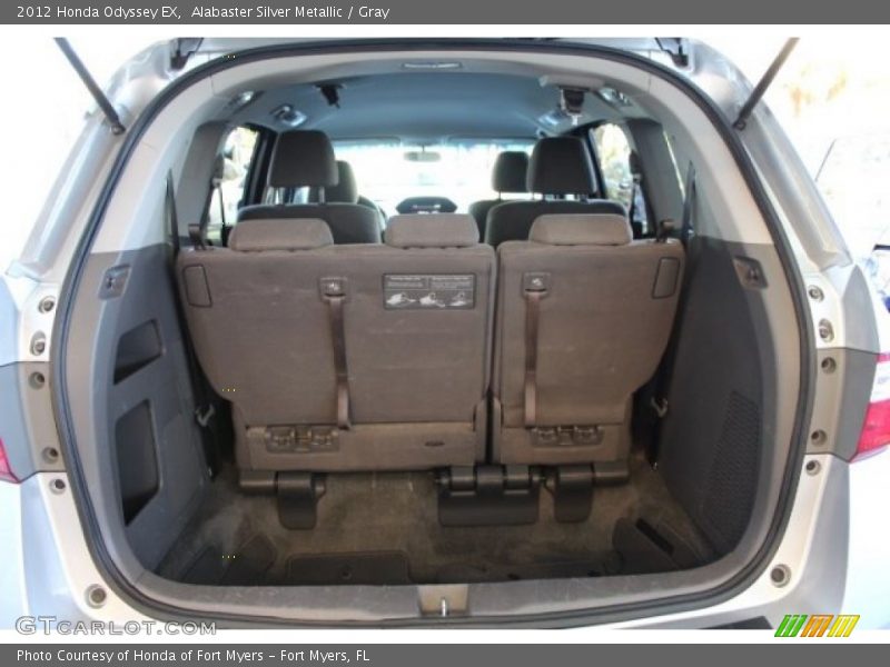 Alabaster Silver Metallic / Gray 2012 Honda Odyssey EX