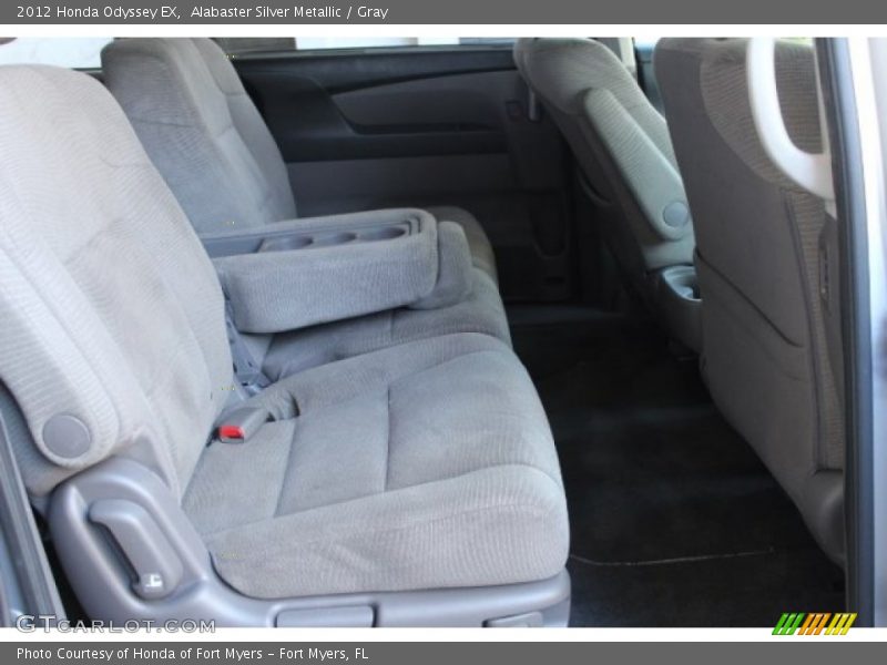 Alabaster Silver Metallic / Gray 2012 Honda Odyssey EX