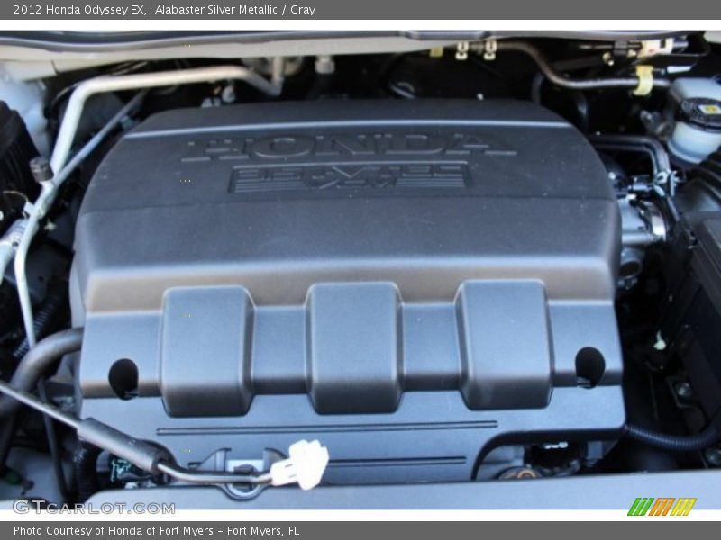 Alabaster Silver Metallic / Gray 2012 Honda Odyssey EX