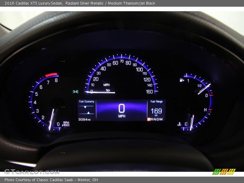  2016 XTS Luxury Sedan Luxury Sedan Gauges