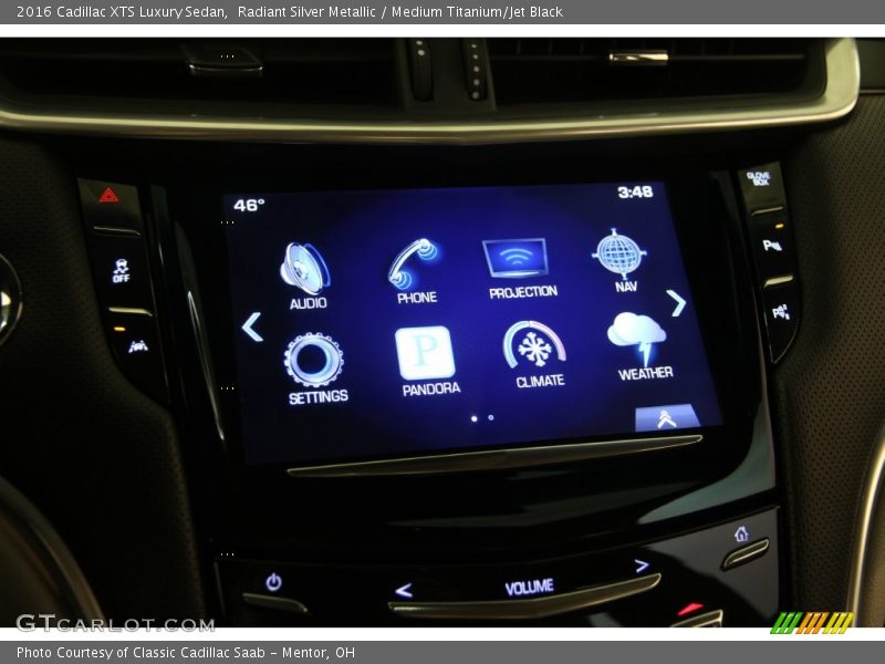 Controls of 2016 XTS Luxury Sedan