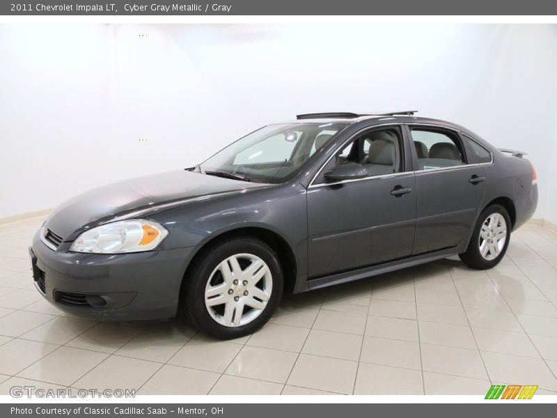 Cyber Gray Metallic / Gray 2011 Chevrolet Impala LT