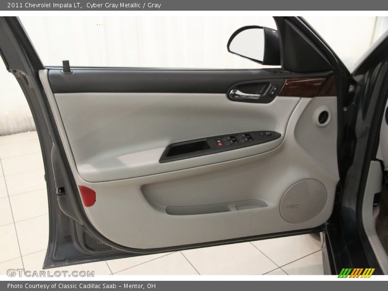 Cyber Gray Metallic / Gray 2011 Chevrolet Impala LT