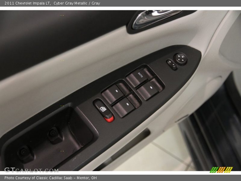 Cyber Gray Metallic / Gray 2011 Chevrolet Impala LT