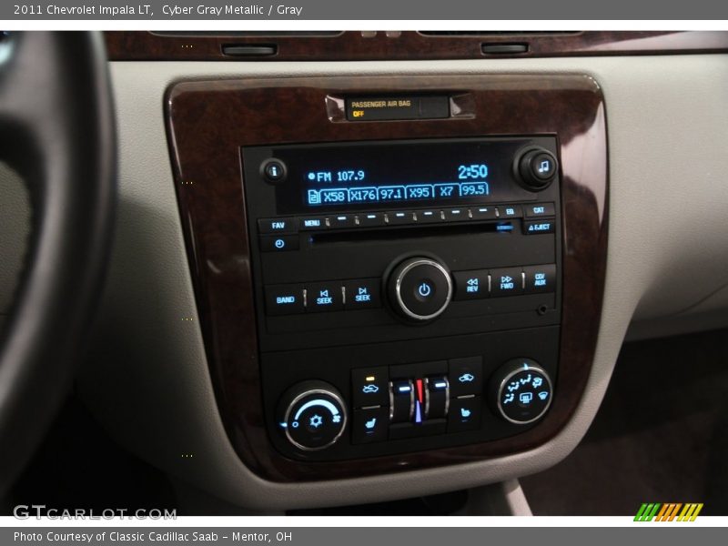Cyber Gray Metallic / Gray 2011 Chevrolet Impala LT