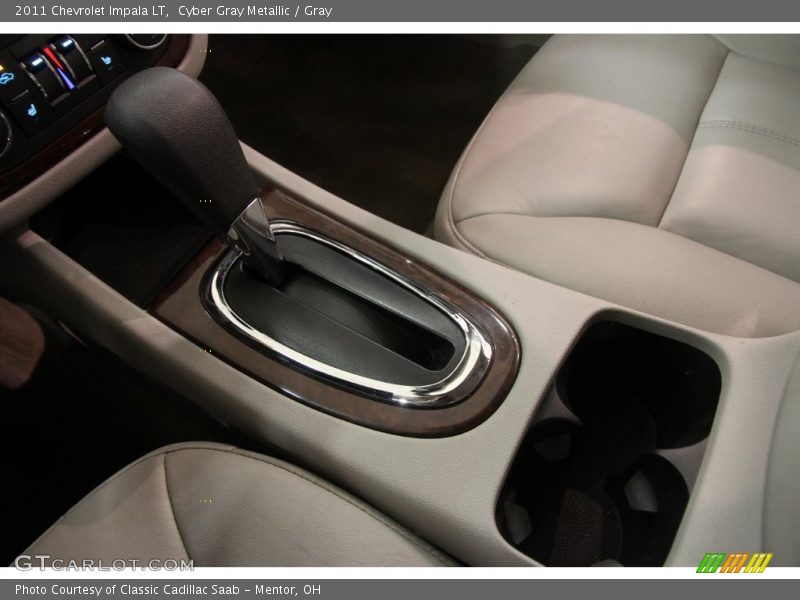 Cyber Gray Metallic / Gray 2011 Chevrolet Impala LT