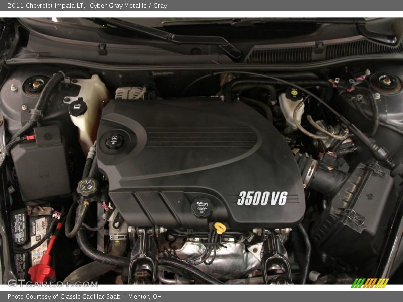 Cyber Gray Metallic / Gray 2011 Chevrolet Impala LT