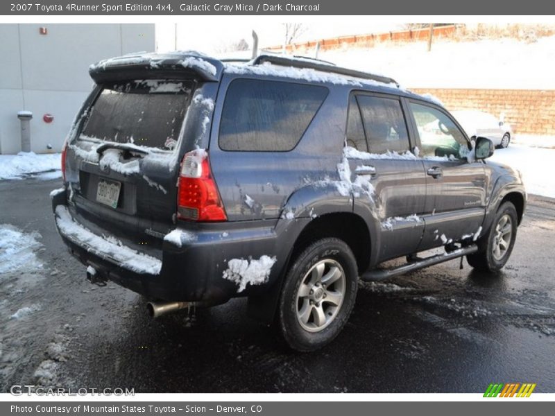 Galactic Gray Mica / Dark Charcoal 2007 Toyota 4Runner Sport Edition 4x4