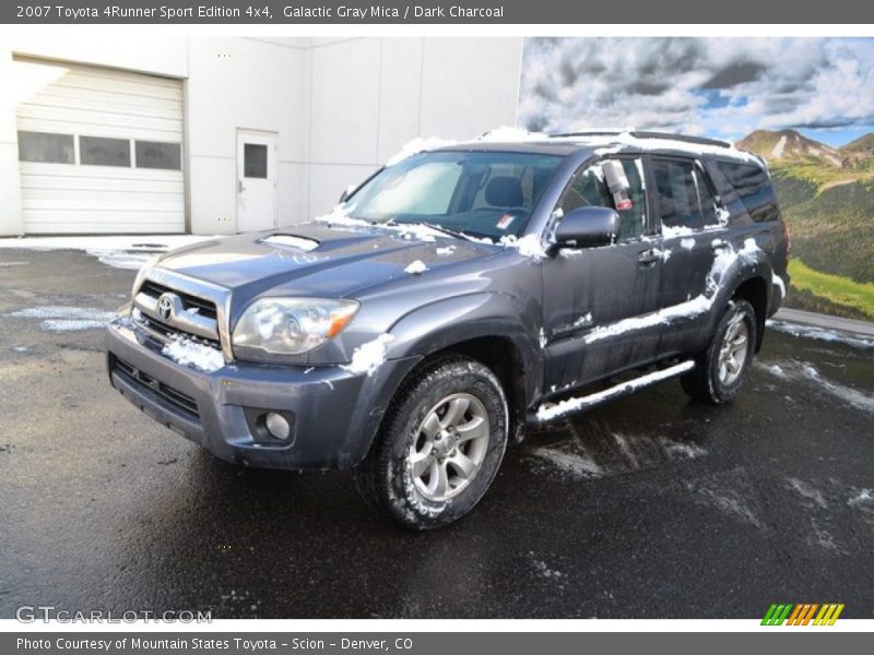Galactic Gray Mica / Dark Charcoal 2007 Toyota 4Runner Sport Edition 4x4