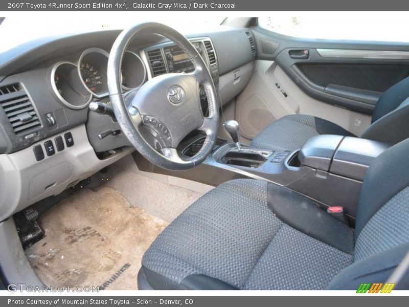 Galactic Gray Mica / Dark Charcoal 2007 Toyota 4Runner Sport Edition 4x4