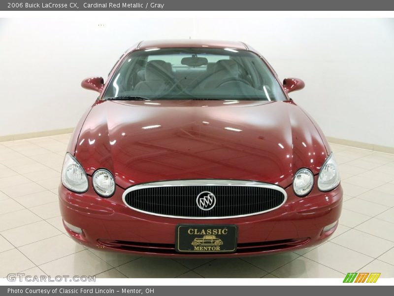 Cardinal Red Metallic / Gray 2006 Buick LaCrosse CX
