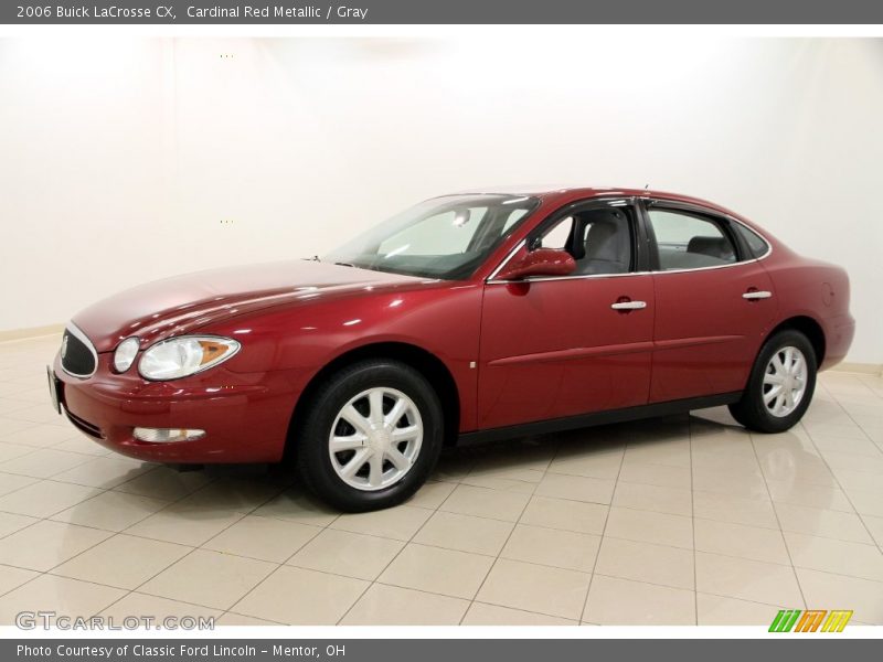 Cardinal Red Metallic / Gray 2006 Buick LaCrosse CX