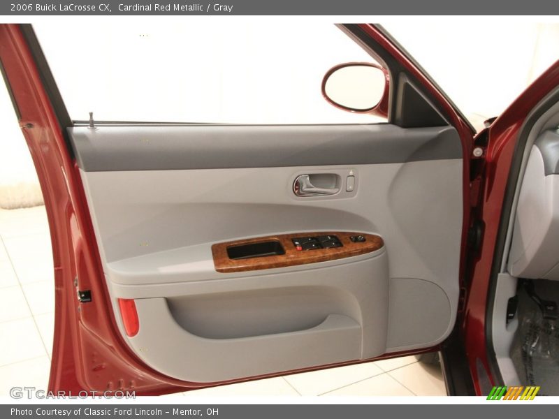 Cardinal Red Metallic / Gray 2006 Buick LaCrosse CX