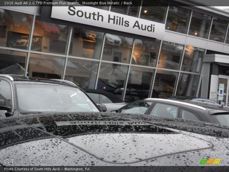 Moonlight Blue Metallic / Black 2016 Audi A6 2.0 TFSI Premium Plus quattro