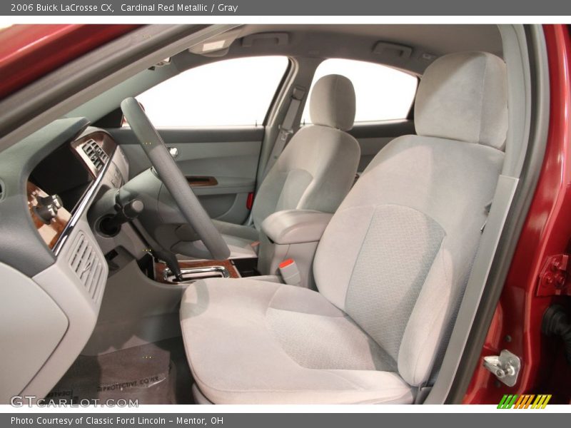 Cardinal Red Metallic / Gray 2006 Buick LaCrosse CX
