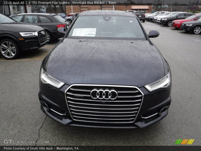 Moonlight Blue Metallic / Black 2016 Audi A6 2.0 TFSI Premium Plus quattro