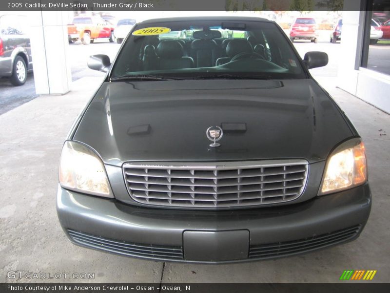 Thunder Gray / Black 2005 Cadillac DeVille Sedan