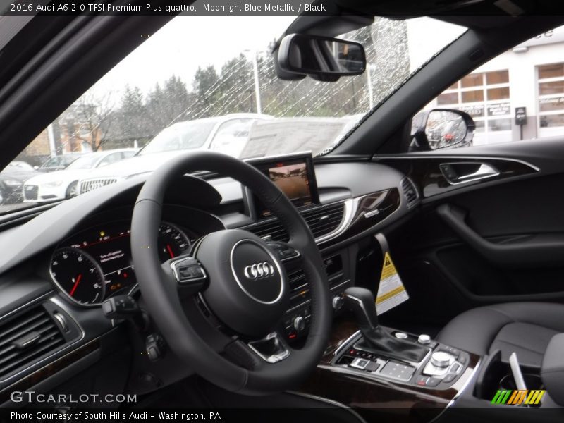 Moonlight Blue Metallic / Black 2016 Audi A6 2.0 TFSI Premium Plus quattro