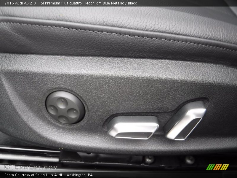 Moonlight Blue Metallic / Black 2016 Audi A6 2.0 TFSI Premium Plus quattro