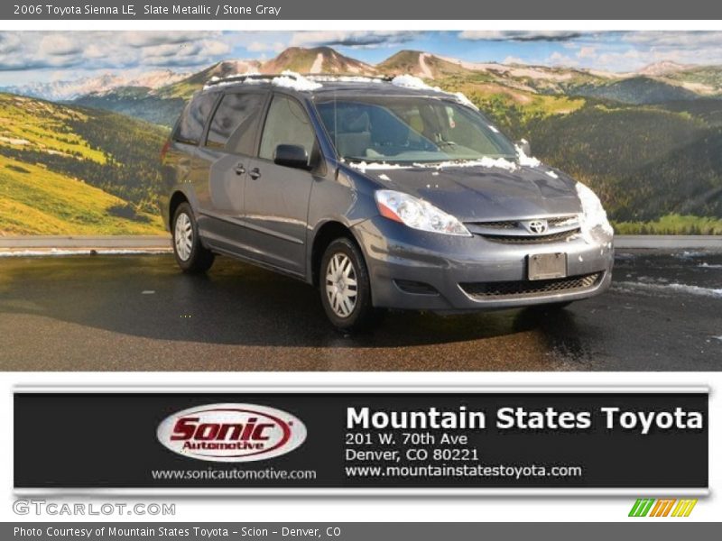 Slate Metallic / Stone Gray 2006 Toyota Sienna LE