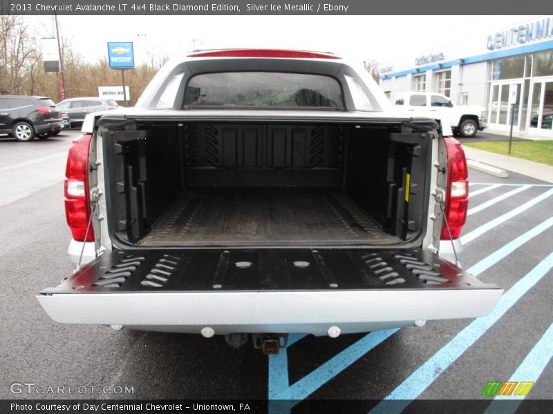Silver Ice Metallic / Ebony 2013 Chevrolet Avalanche LT 4x4 Black Diamond Edition