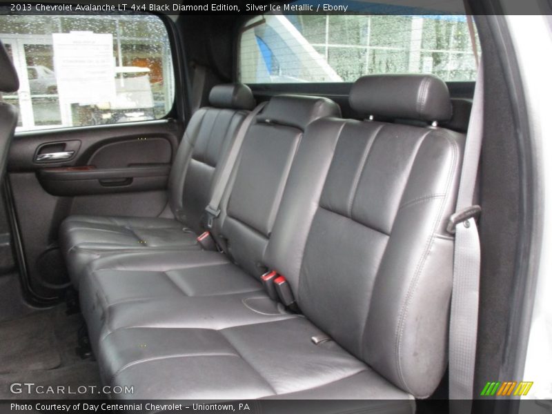 Silver Ice Metallic / Ebony 2013 Chevrolet Avalanche LT 4x4 Black Diamond Edition
