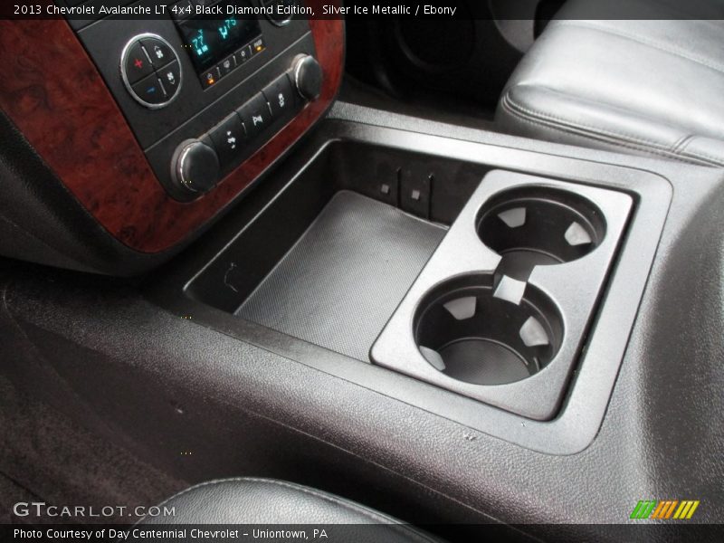 Silver Ice Metallic / Ebony 2013 Chevrolet Avalanche LT 4x4 Black Diamond Edition