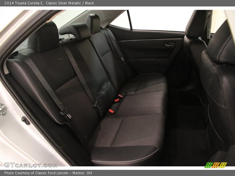 Classic Silver Metallic / Black 2014 Toyota Corolla S