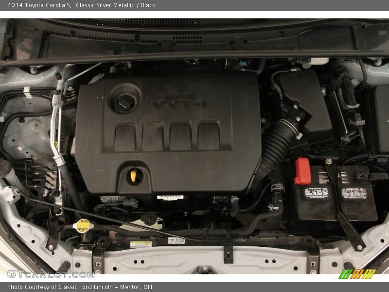 Classic Silver Metallic / Black 2014 Toyota Corolla S