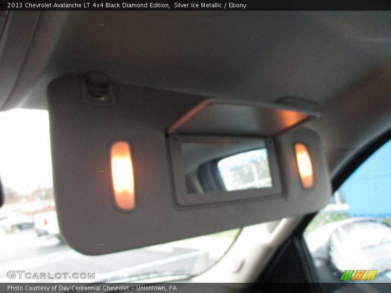 Silver Ice Metallic / Ebony 2013 Chevrolet Avalanche LT 4x4 Black Diamond Edition