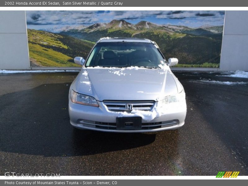Satin Silver Metallic / Quartz Gray 2002 Honda Accord EX Sedan
