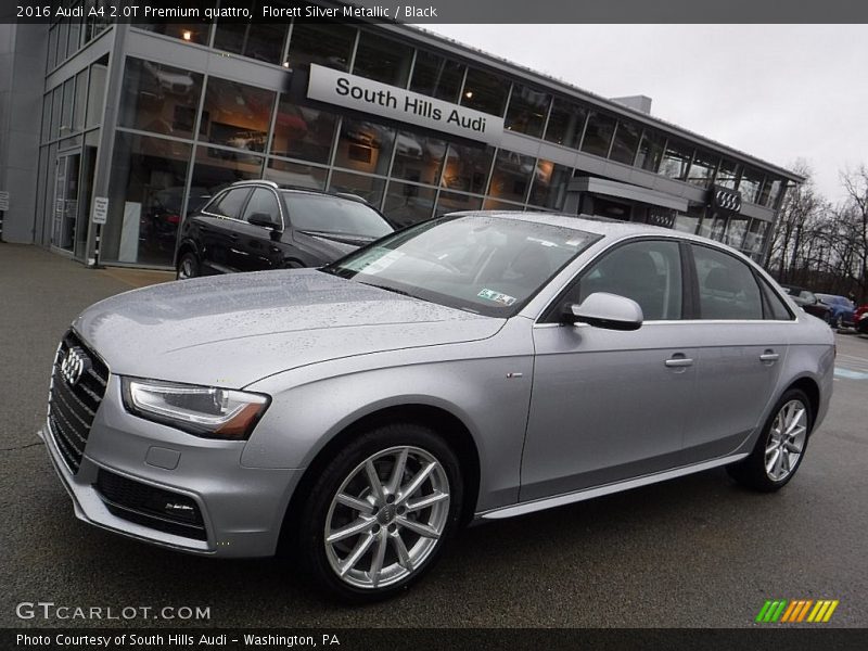 Florett Silver Metallic / Black 2016 Audi A4 2.0T Premium quattro